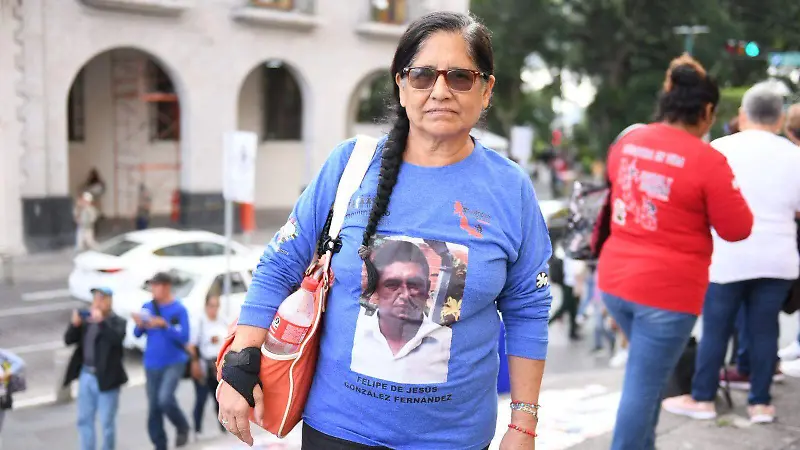 Colectivos de búsqueda protestan en Xalapa